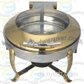 Hakenbein-Käfer Golden Round Stainless Chafing Dish